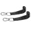 Set of 2 Hammock Tree Straps 65cm with 2 Pieces Alloy Carabiners 2