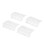 4Pcs Aquarium Fish Tank Plastic Clips Glass Cover Strong Support Holde 2