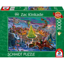 Zac Kinkade: Santa's North Pole (1000 Pieces) - Board Game