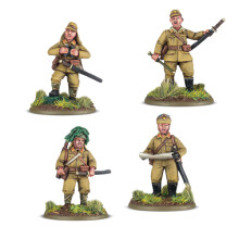 Bolt Action: Japanese platoon commanders - Tabletop Miniatures Wargame