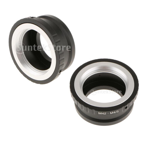 2x Camera Mount Adapter Ring for M42 Lens to Micro 4/3 MFT Olympus Pan 2
