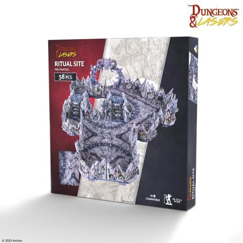 Dungeons and Lasers: Ritual Site Pre-Painted - Board Game