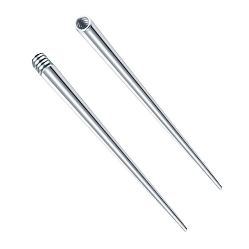 2xThreaded Taper for Threaded Jewelry Piercing Tool Stainless Steel fo 1