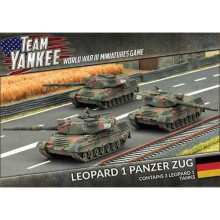 Flames of War: West German Leopard 1 Panzer Zug (x5 Plastic) - Tabletop Miniatures Wargame