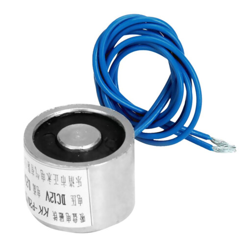 5.6lbs DC 12V Holding Electromagnet Lift Solenoid 2