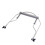Chrome Adjustable 10 Holes Harmonica Holder Mouth Neck Hands Free Stan 3