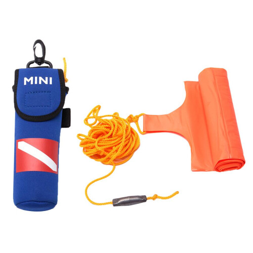 High Visibility Scuba Diving Diver Surface Marker Buoy SMB with Yellow 2