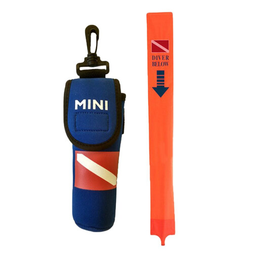 High Visibility Scuba Diving Diver Surface Marker Buoy SMB with Yellow 1