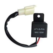 2-Pin Electronic LED Flasher Relay Hyper Flash Motorcycle Turn Signal