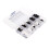200Pcs M3 M4 M5 M6 M8 Carbon Steel Head Hex Socket Grub Screws Assortm 2