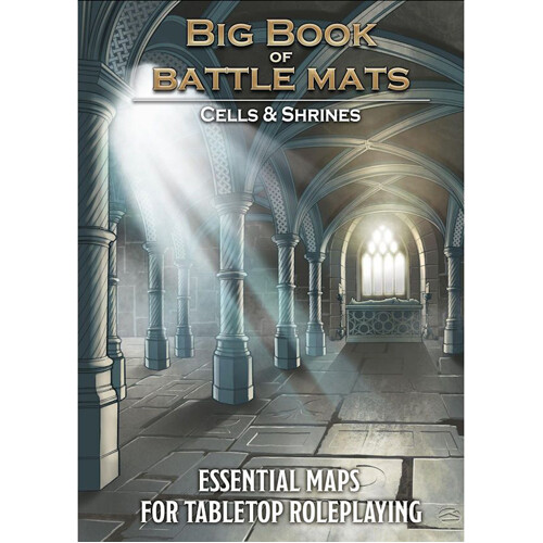 Asmodee Cells & Shrines: Big Book of Battle Mats - Board Game