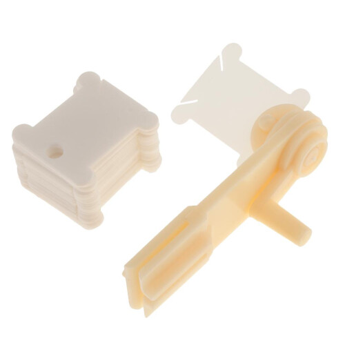 Hand Operated Yarn String Wool Winder Winding Tool with 30pcs Bobbins 2