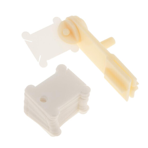 Hand Operated Yarn String Wool Winder Winding Tool with 30pcs Bobbins 1