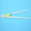 Children's Reusable Flat Rounded Head Training Chopsticks, PP & ABS 7