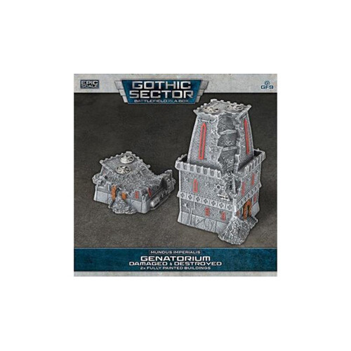 Asmodee Genatorium Damaged & Destroyed: Gothic Sector Mundis Imperialis - Board Game