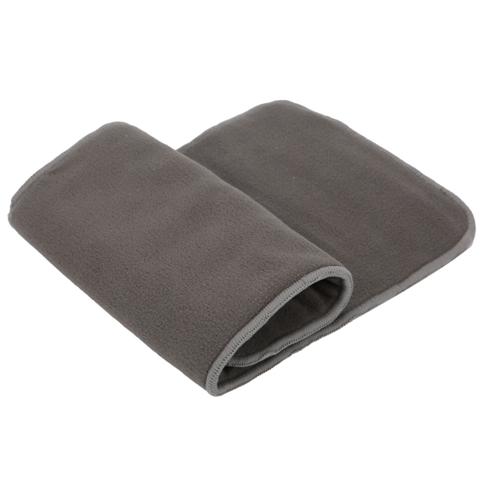 Gray Washable Adult Diaper Liner For Incontinence, Bamboo Charcoal, 46X20cm, Reusable