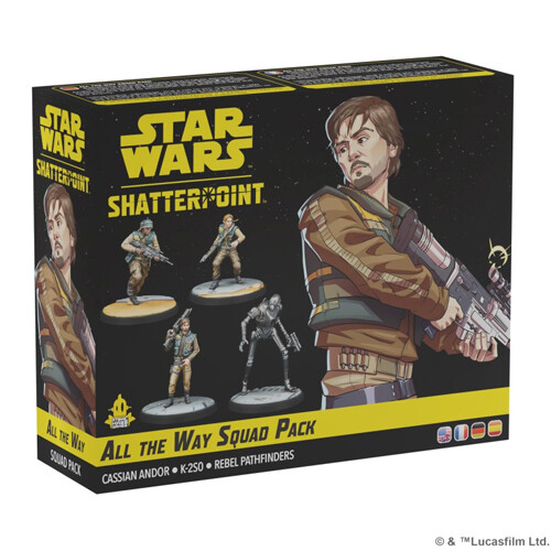Asmodee Star Wars Shatterpoint: All The Way Squad Pack - Board Game