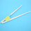 Children's Reusable Flat Rounded Head Training Chopsticks, PP & ABS 9