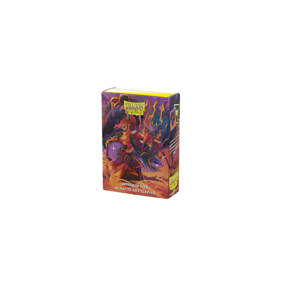 Asmodee Dragon Shield - Japanese Size Matte Art Sleeves - The Fallen (60) - Board Game