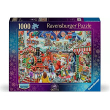 Christmas No29: Santa's Steam Train Grotto Puzzle - 1000 Pieces - Jigsaw Puzzle