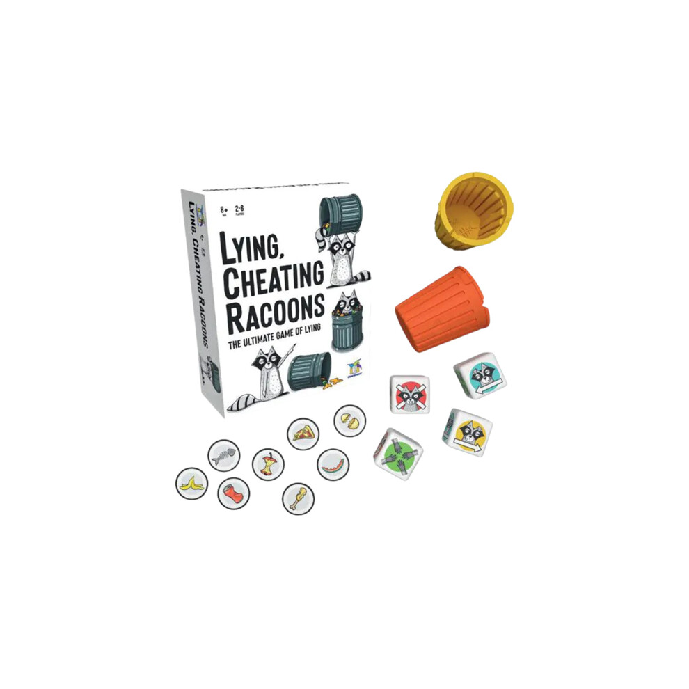 Asmodee Lying, Cheating, Racoons - Board Game