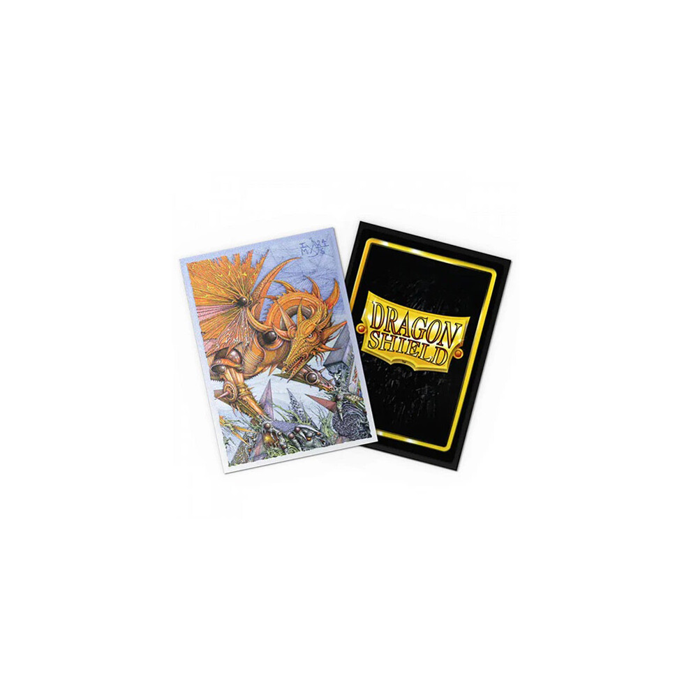 Asmodee Unit Dragon Shield Matte Dual Standard Sleeves: Signature Series Ian Miller The Millerax (100Ct.) - Board Game