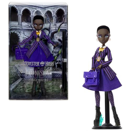 Monster High Bianca Modepuppe mit Ständer
