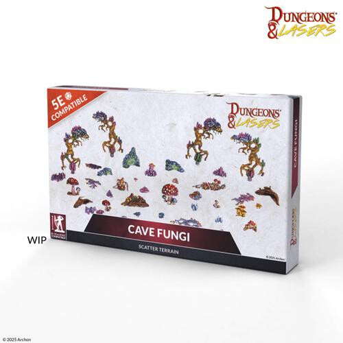 Dungeons And Lasers: Cave Fungi: Scatter Terrain