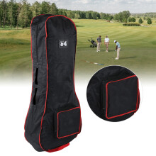 Golf Bag Rain Cover Waterproof Dustproof 130x23x52cm Black