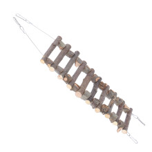 Scaletta in legno per animali domestici 60 cm ponte pieghevole giocattolo per criceti