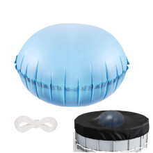 Pool Air Pillow 120x120cm ColdResistant PVC for Winter Cover Protection with WindResistant Rope
