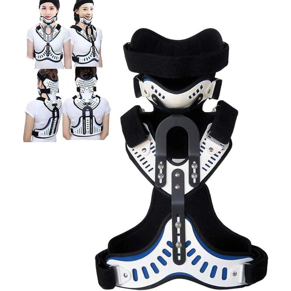 Cervical Rehabilitation Brace, Orthosis Cervical Thoracic Halo Brace, Head Neck Chest Orthosis