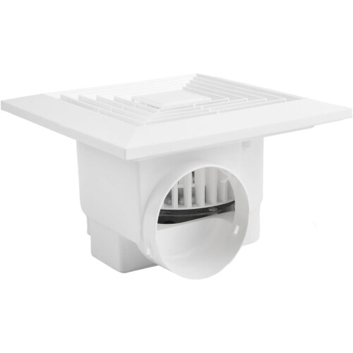 Integrated Ceiling Ventilation Fan ABS 20x20cm Kitchen And Bath Powerful Airflow Silent Operation 2