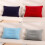 Inflatable Pillow PVC Nylon Bed Sleeping Camping Pillow Stretcher Backrest 2