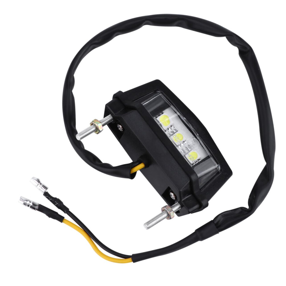 Led License Plate For Motorcycle With Shell Low Power Consumption Easy Installation For Trailer Snowmobile Light 9347817499568