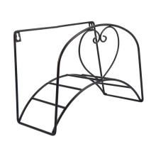 WallMounted Garden Hose Holder Iron Material Reel Hose Storage Rack SpaceSaving Decorative Easy Install