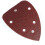 Mouse Sanding Sheets 20 Pcs 80 Grit Hook and Loop Sandpaper Sheets for Wood Metal Plastic 5