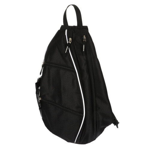 Adjustable Pickleball Racket Bag Portable Polyester Ball Protector Compact Reusable Sports Backpack Paddle Storage