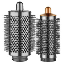 (GrayGold) compatible with Dyson Airwrap Large & Small Round Volumizing Brush Attachment - Enhance Volume & Style Efcompatible withtles