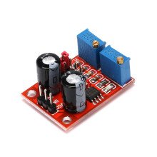 NE555 Pulse Frequency Duty Cycle Adjustable Module 5V12V Square Wave Signal Generator Red Module