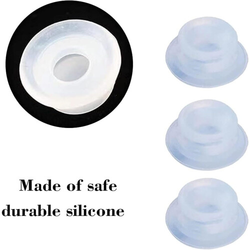 15pcs Silicone Float Valve Sealing Washers for Pressure Cooker Lid Replacement and Precise Sealing 2