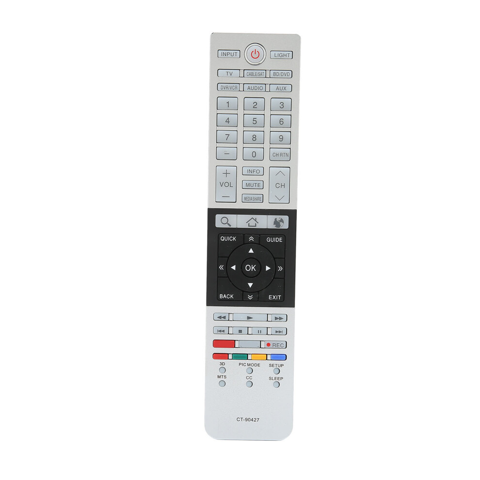 Pre Programmed Replaced Remote Control For Toshiba Smart Tv Clear Vibrant Display And Ergonomic Grip, No Programming Needed For Instant Use 9012494746341