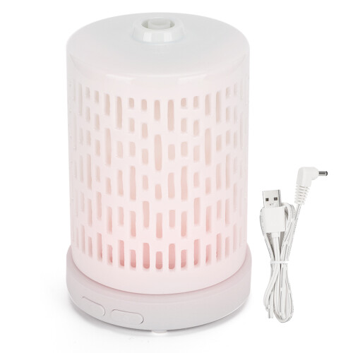 Difuzor de parfumuri, difuzor de uleiuri esențiale cu conexiune USB, construcție robustă, moduri multiple de iluminare, funcționare