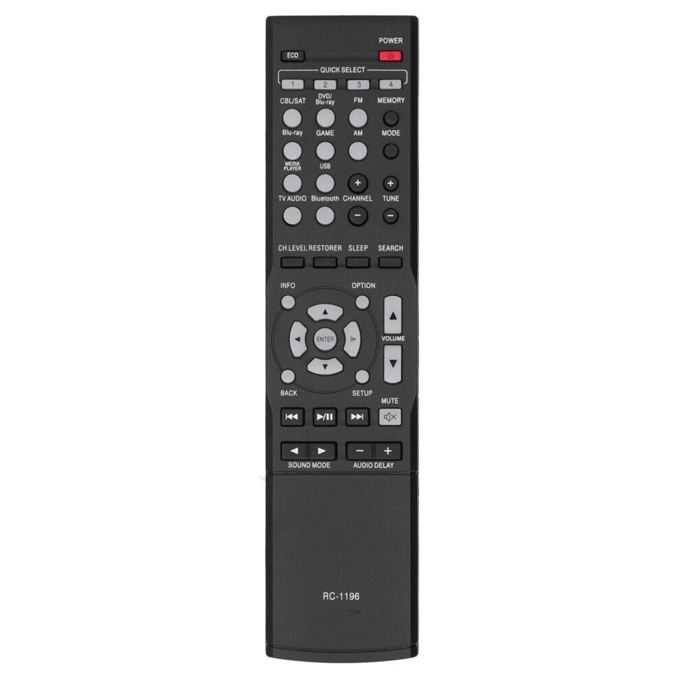 Av Receiver Replaced Remote, Brand New Perfect Replacement, No Programming Needed For Denon Avr-X520bt, Avr-S500bt, Avr-S510bt, Avr-X510bt (Solid Qual 9012494037654