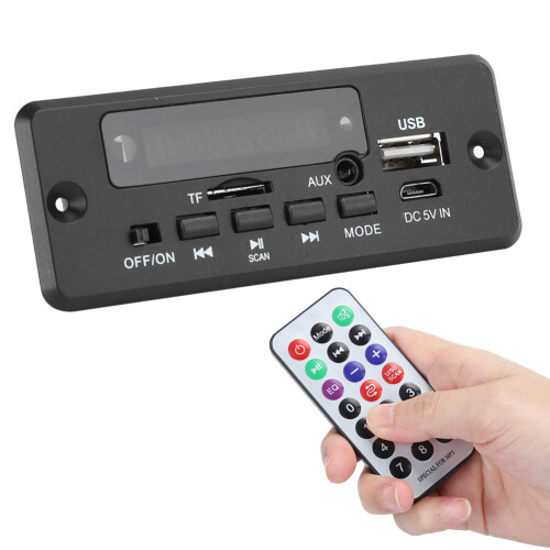 Advanced Audio Decoding Solution, Dual Format Lossless Audio Decoder with Digital Tube Display for Seamless Bluetooth 5.0 Connectivity, Inclusive Medi 1