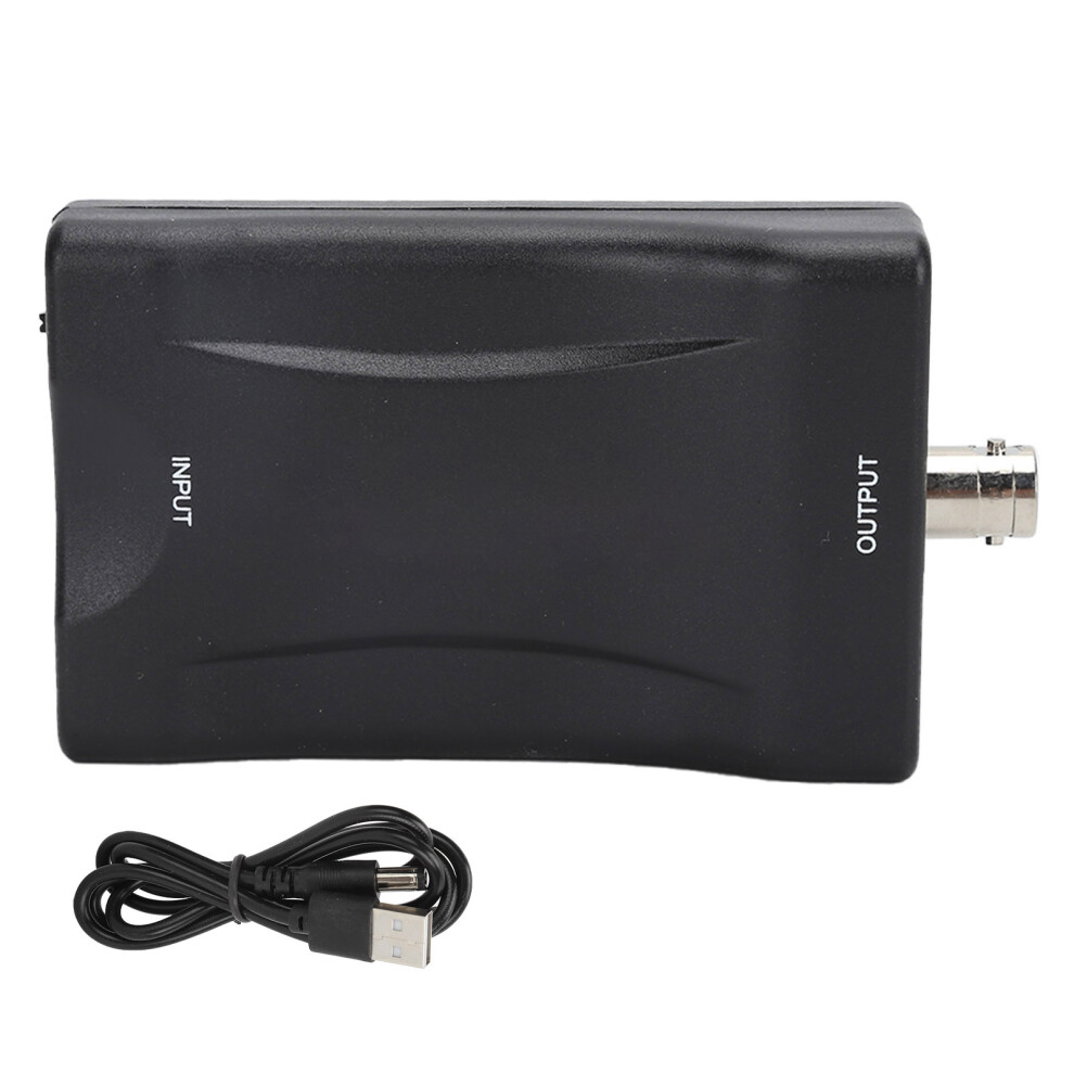 Bnc Hdmi Video Converter Box For Analog Camera, Signal Adapter With Audio Port Quiet Fanless Design Plug And Play, Supports 3D Compensation Technology 9176269355227