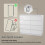 Vida Designs (White) Glinton Modern 8 Drawer Chest Bedroom Home Storage 5