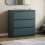 Vida Designs (Jasper Green) Denver 3 Drawer Bedside Cabinet Storage Chest 1