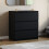 Vida Designs (Black) Denver 3 Drawer Bedside Cabinet Storage Chest 1