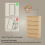 Vida Designs (Pine) Denver 5 Drawer Chest Garment Storage Bedroom Unit 8